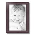 thumbnail image 2 of ArtToFrames 9" x 13" Cherry Picture Frame, 9x13 inch Red Wood Poster Frame (WOM-4095), Pack, 2 of 8