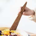 thumbnail image 4 of TIMIFIS A Shovel 2Pc Cooking Wooden Shovel Portable Cooking Slant Mouth Shovel Kitchen Gadgets Kitchen Gadgets, 4 of 5