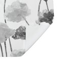 thumbnail image 6 of Creative Products Gray Painted Flowers 71x74 Shower Curtain, 6 of 7