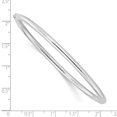 thumbnail image 3 of Sterling Silver Polished 3mm Hinged Round Bangle, 3 of 3