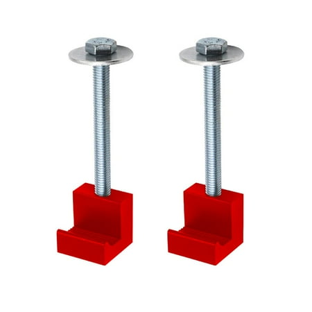 

Geruite Truck Tool Box Tie Downs Upgraded Tool Box Mounting Kit J Shaped Hook Crossover Toolbox Pickup Truck Universal Fit Easy Mount 2 Pack Red robust