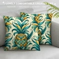thumbnail image 3 of QZHH Pillow Covers, Cartoon Pineapple Decorative Throw Pillow Covers Tropical Pineapple Pattern Pillowcase Farmhouse Cushion Cases for Sofa Couch Outdoor Home Decorations, 3 of 5