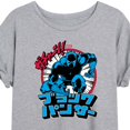 thumbnail image 3 of Marvel Black Panther - Katakana Panther - Women's Oversized Graphic T-Shirt, 3 of 5