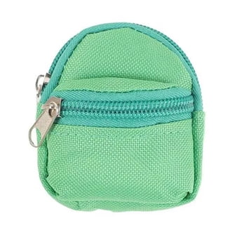 custom mini backpack coin purse Keychain  Doll-Size Retro Style The book bag shaped coin wallet with a key ring and zippered opening Mini Coin Purse Leather Backpack