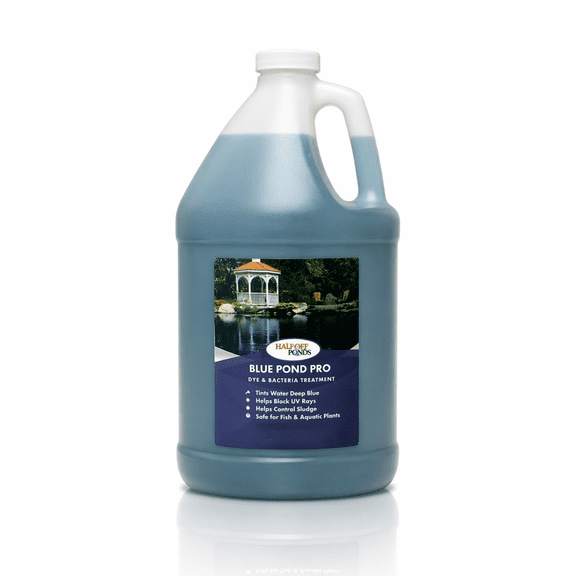 Half Off Ponds Blue Pond Pro, 1 Gallon Pond Treatment