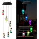 thumbnail image 1 of ZHAOCHENG Carillón de viento solar, luces LED móviles que cambian de color y son impermeables VEEKI, con energía solar, 1 of 5