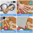 thumbnail image 4 of zhangmingg Welcome Doormat Absorbent Non- Soft Floor Mat for Holiday Party Indoor Outdoor Use, 4 of 7