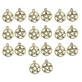thumbnail image 1 of 20 piezas pequeño colgante encantador pentagrama colgantes hechos a mano accesorios multifuncionales accesorio de joyería para el hogar Ropa, zapatos y accesorios Miscelánea Bronce antiguo 1 Guardurnaity AP017381-01, 1 of 6