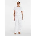 thumbnail image 6 of Joyspun Women’s Pointelle Knit Sleepwear Pants, 30'' Inseam, Sizes XS-3X, 6 of 6