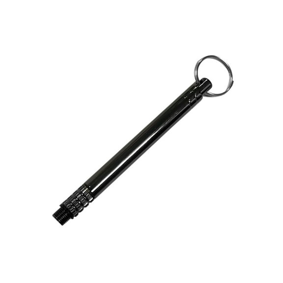 Yuarrent Mondadientes creativos, tenedor de fruta de aleación, palillo de portátil, accesorio de limpieza de desmontable, herramienta Mostrada negro Yuarrent HA003054-02