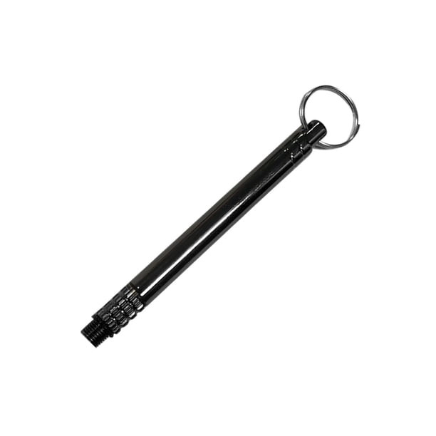 Yuarrent Mondadientes creativos, tenedor de fruta de aleación, palillo de portátil, accesorio de limpieza de desmontable, herramienta Mostrada negro Yuarrent HA003054-02