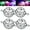 4pcs, variant on WYLQQ Universal Waterproof LED Chassis Lights, Function Watermelon Light Indicator, Multicolor Underbody Accent Lighting Kit for Cars Trucks