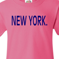thumbnail image 4 of Inktastic New York in Blue Text Youth T-Shirt, 4 of 5