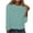 Green, variant on aidice Long Sleeve Shirts for Women Casual Crewneck Fitting Comfy Tops Striped Fashion Tee Shirts