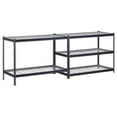 thumbnail image 3 of (3 pack) Hart 48"W x 24"D x 72"H 5-Tier Steel Shelving with Wire Decking; 4,000 lbs. Total Capacity; Black, 3 of 10