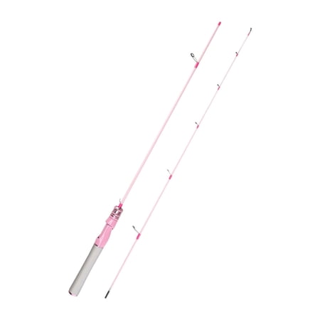 yotijay Carbon Fishing Rod Fishing Pole 2 Sections High Sensitivity Tackle Portable Lightweight Fishermen Gift Casting Rod light 1.5 m