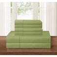 thumbnail image 1 of 1500 Thread Count Egyptian Quality 4 pc Sheet set, Deep Pocket Up to 16"" - Wrinkle Resistant - All Size and Colors , Full Green, 1 of 4