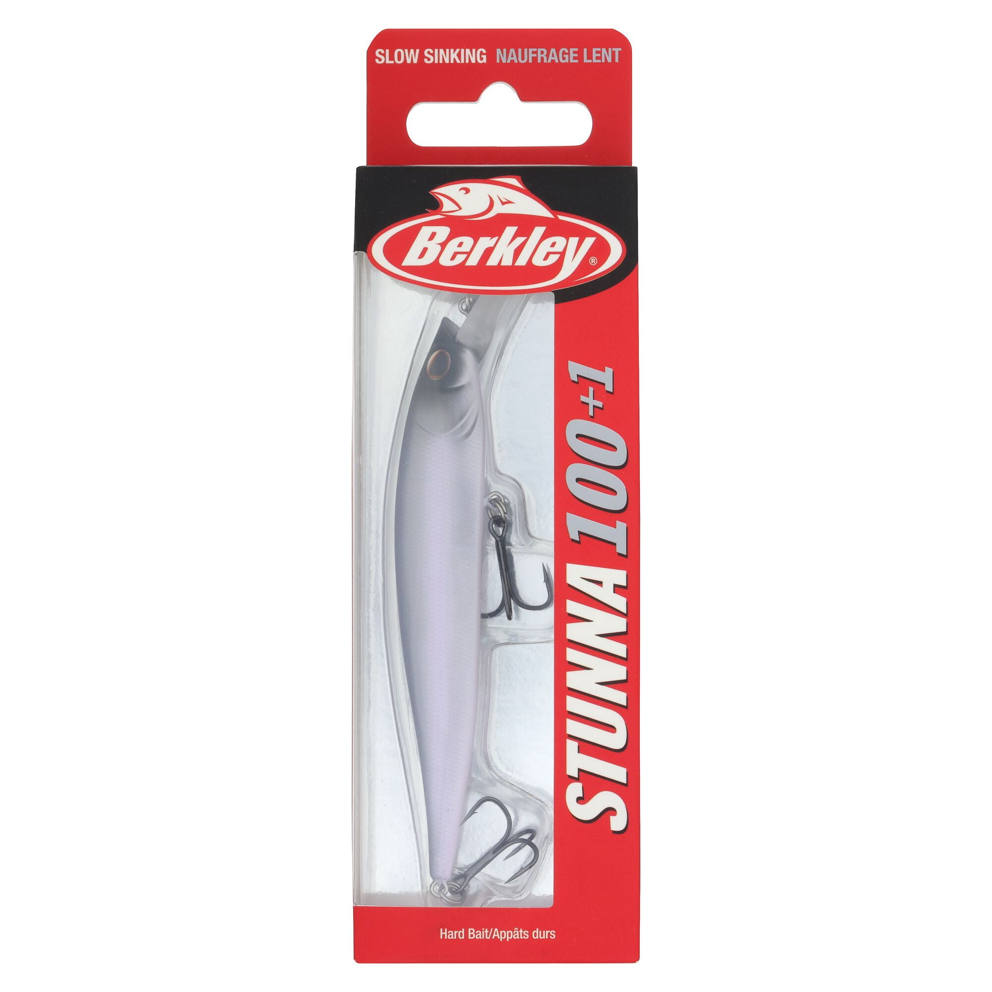 Berkley Stunna, 3 in, Jerkbaits, Stone Cold (1 Count)