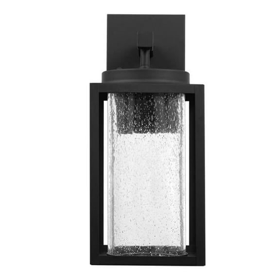 Capulet 1-Light Matte Black Wall Sconce