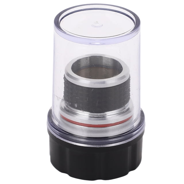 Objetivo de microscopio biológico acromático 4X 185, rosca universal RMS estándar