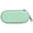 Green, variant on Double Eyeglasses Organizer Case, Sunglasses Travel Storage Box with Dual Compartments, Scratch-Resistant Lining & Zipper, Shockproof Shell for 2 Pairs of Glasses, Home & Travel Use, Light Blue