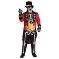 thumbnail image 1 of Men's Plus Size Skeletal Ringmaster Costume, 1 of 3