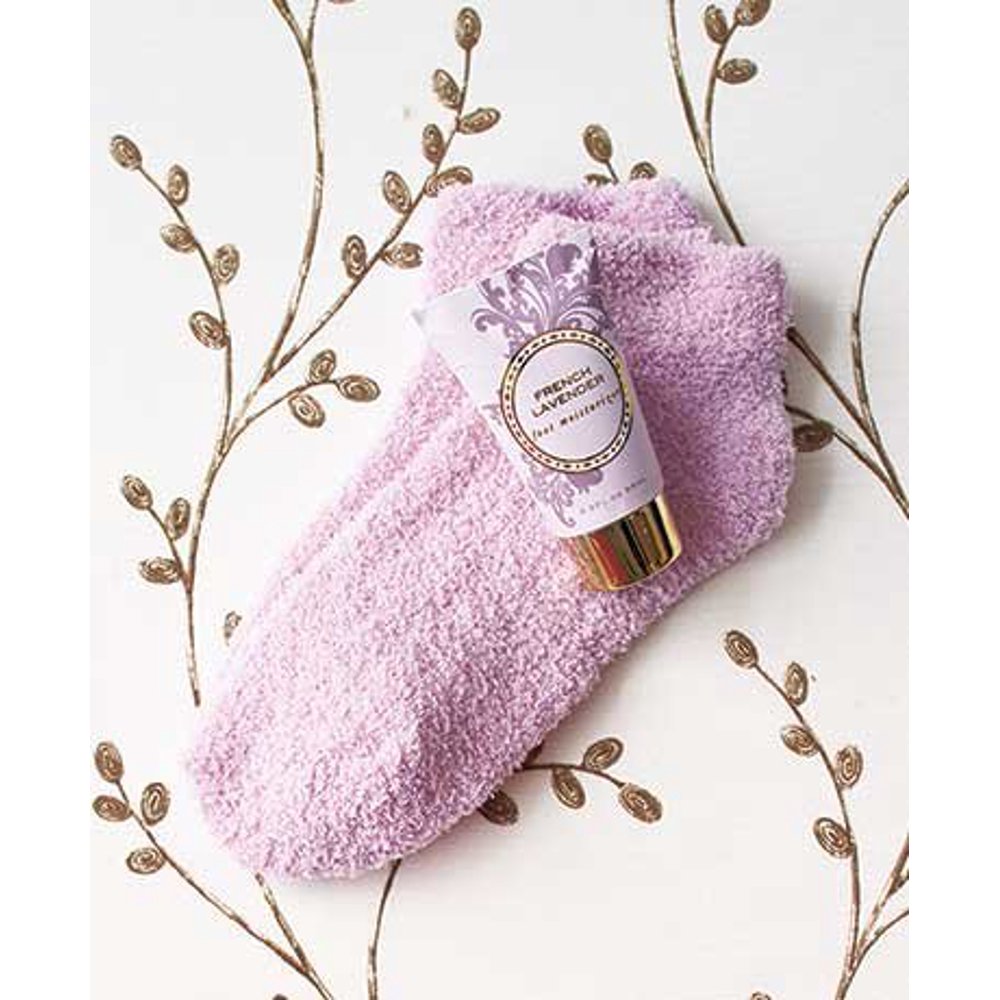 Bigbolo Cozy Sock and Lotion GiftBoxed Sets French Lavender