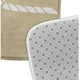 thumbnail image 3 of Simply Daisy 24" x 17" Plush Microfiber Taupe Carrick Bend Bath Mat, 3 of 3