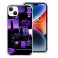 thumbnail image 2 of Purple Collage Case Compatible with iPhone 14 Plus,Aesthetic Art Design TPU Bumper Cover Case, 2 of 3