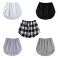 thumbnail image 6 of Women Mini Shirt Extender Skirt Adjustable Layering Fake Top Lower Sweep, 6 of 18