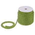 thumbnail image 1 of Uxcell 22 Yards Soft Twisted Rope Trim, 5mm/0.2" Army Green Polyester Twisted Silk Rope Cord for DIY Craft, 1 of 2