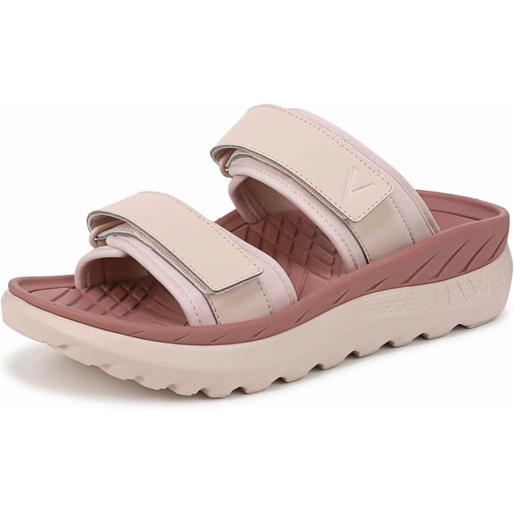 Vionic Unisex Renewal Slide Sandals Cameo Rose  M7.5/ W9