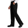 thumbnail image 7 of Nestiefly Men's Baggy Casual Dress Pants Wide Leg Pants Old Money Pleated Loose Relaxed Fit Slacks Business Trousers Black L, 7 of 7