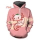 thumbnail image 3 of Nueva gran oferta, linda sudadera con capucha con estampado 3D de axolotl para hombres y mujeres, tendencia de ocio al aire libre, suéter de cuello redondo, sudadera con capucha gráfica, 3 of 5