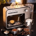 thumbnail image 4 of Máquina de Café Espresso Mixpresso Plata con Espumador de Leche para el Hogar, 4 of 7