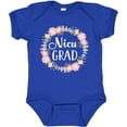 thumbnail image 3 of Inktastic Nicu Graduate Girls Floral Wreath Girls Baby Bodysuit, 3 of 5