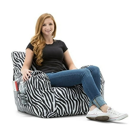 Big Joe Dorm Chair, Zebra