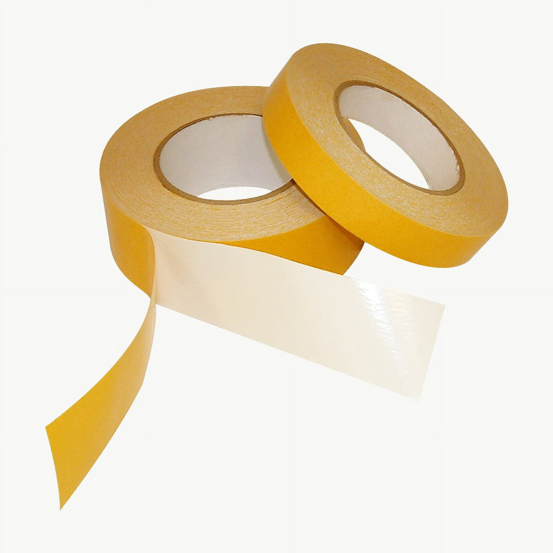JVCC DC-WPVC98 Double-Sided White PVC Tape: 3/4 in x 36 yds. (White)