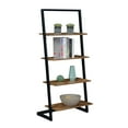 thumbnail image 2 of Convenience Concepts Graystone Ladder Bookshelf, Barnwood/Black, 2 of 4