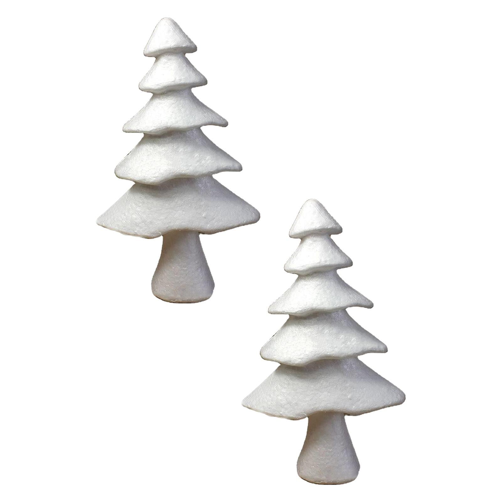 balikha Foam Christmas Trees DIY Home Crafts Home Decors Simple Design Foam Crafts Desktop Ornaments for Party Living Room Bedroom 40cmx24cmx10.3cm