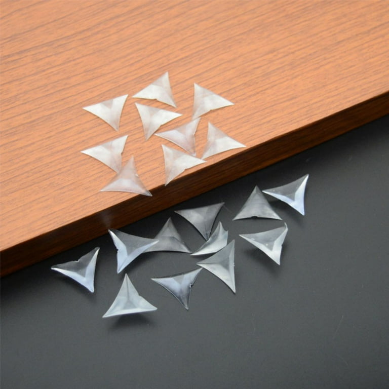 100 Pcs Dust Corners for Stairs Happon Stair Dust Corners