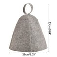 thumbnail image 2 of SIEYIO Wool Felt Sauna Hat Anti-Heat Men Women Valentine's Day Present, 2 of 12