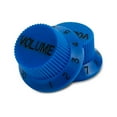 thumbnail image 5 of Allparts PK-0154 Set of 2 Plastic Volume Knobs for Stratocaster, Red, 5 of 11