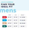 thumbnail image 2 of Prevail Men's Daily Incontinence Underwear, Disposable, Heavy Absorbency, S/M, 80 Ct, 2 of 5