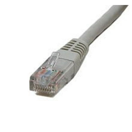 5 Ft Ethernet Network Patch Cable Cord Rj45 Cat5e Gray for Internet Routers and (Best Internet To Get For Gaming)