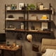thumbnail image 5 of Estantes de Pared Flotantes para Cocina, Rústicos de Madera con Soporte Fuerte Pinmoco 8B-RST, 5 of 9