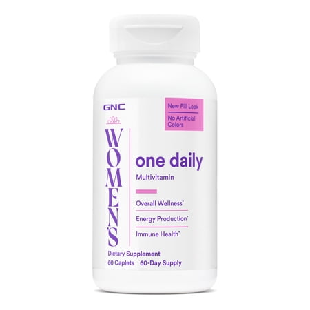 GNC Women's One Daily Multivitamin Essentials, 60 Count, 60 Servings