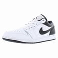thumbnail image 5 of Nike Air Jordan 1 Low Mens Shoes Size 10, Color: White/Black/White, 5 of 5