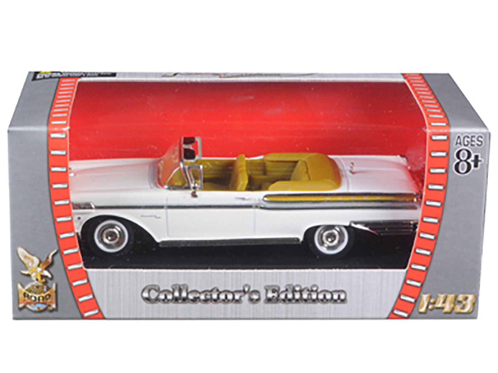 1/18 1957 MERCURY TURNPIKE CRUISER CONV.IN YELLOW BY ROAD