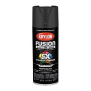 Krylon Fusion All-In-One, Matte, Black, 12 oz